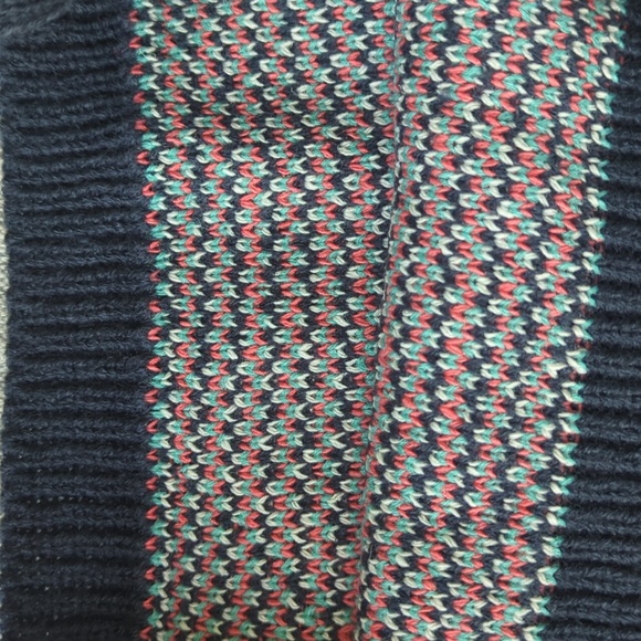 Kevia Multicolor Geometric Knit Square Tote Bag 14"‎ - Picture 4 of 5